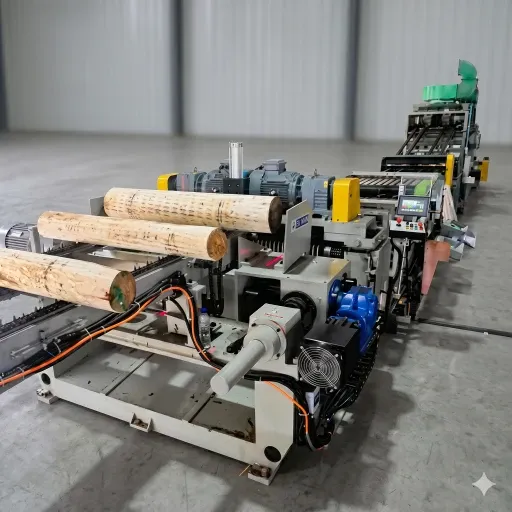 Veneer Peeling Line