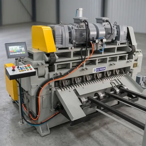 Spindleless Peeling Line — Outfeed Section
